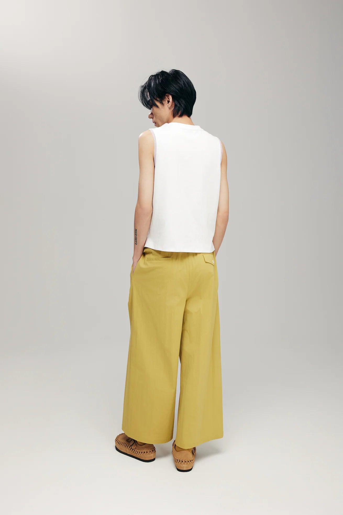 KUMO MUSCLE TANK IN WHITE