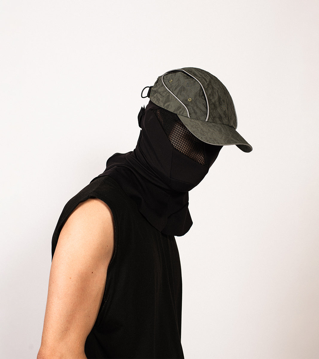 Reflection Split Cap - Greige Jade