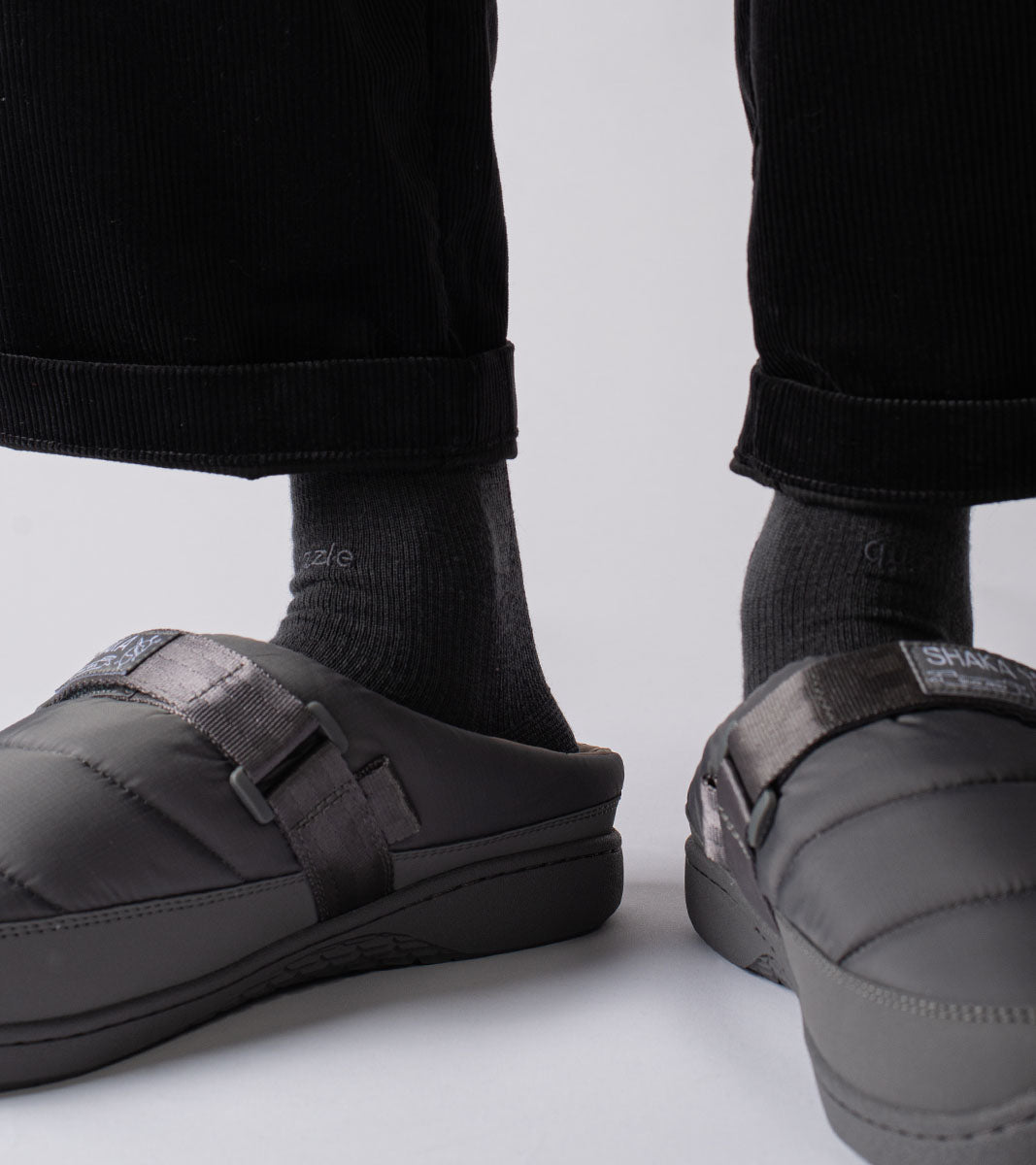 Merino Wool Socks Lite -Feather Black