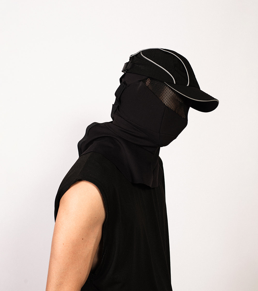 Reflection Split Cap - Black