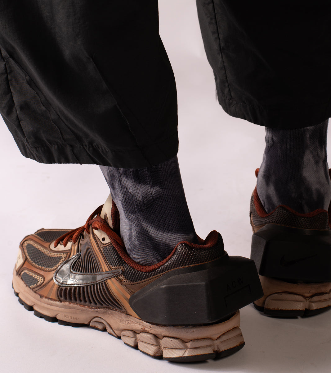 Spot dye Crew Tech Socks - Spot Ink