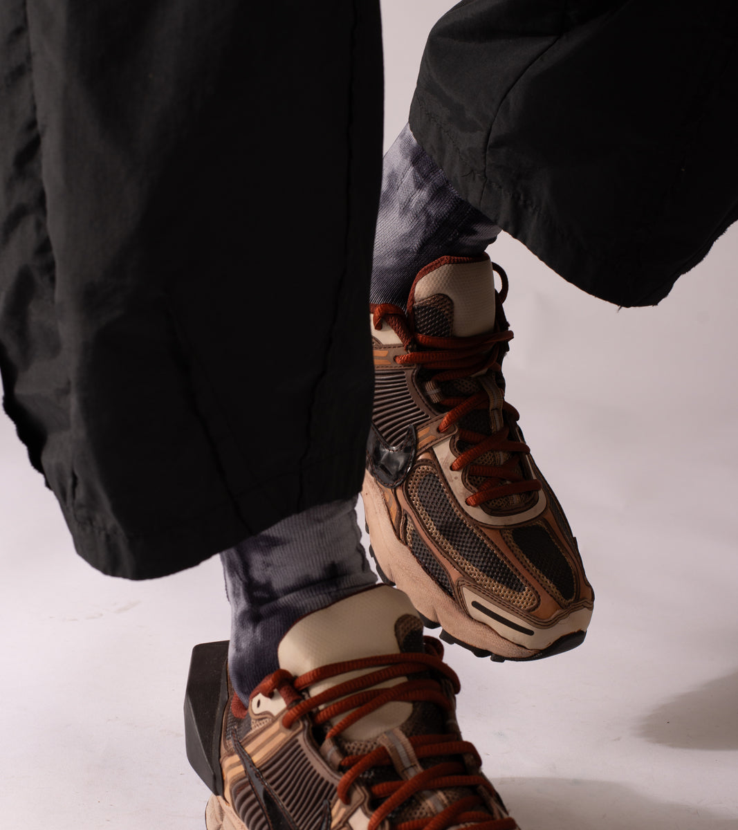 Spot dye Crew Tech Socks - Spot Ink