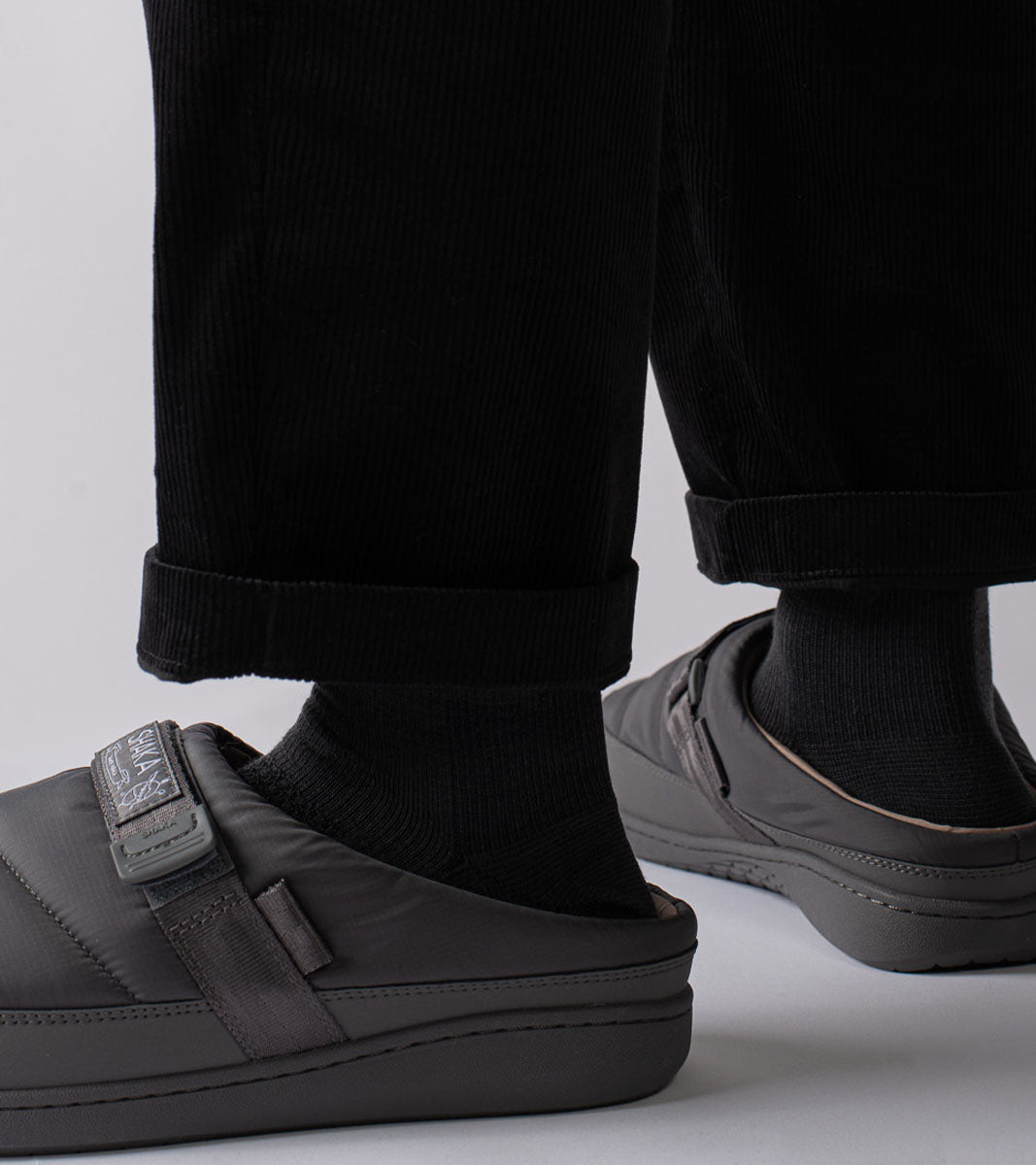 Merino Wool Socks Lite -Feather Black