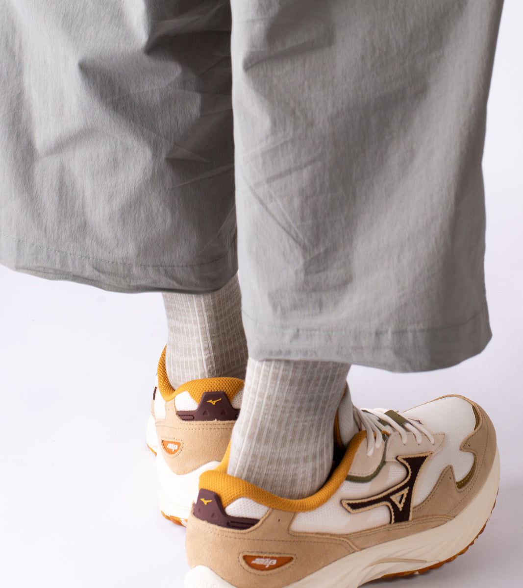 Essential casual socks -Sand Green