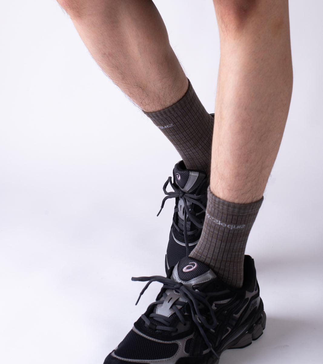 Essential casual socks - Sand Ash