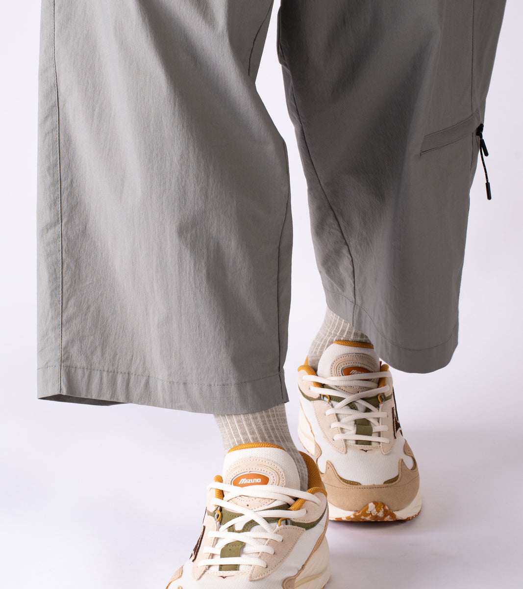 Essential casual socks -Sand Green