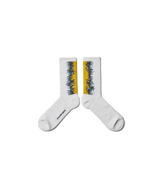 LANDING Midcalf socks - Gradient Donau