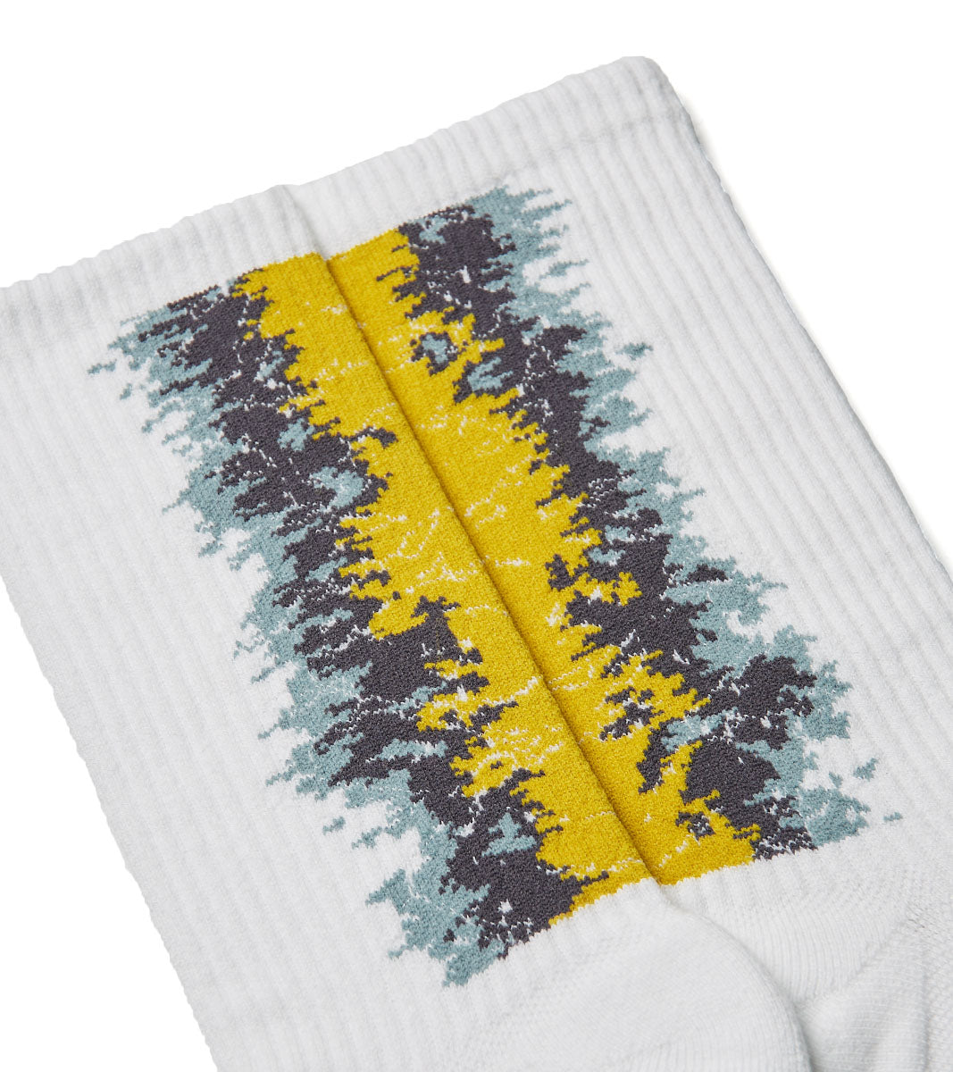LANDING Midcalf socks - Gradient Donau