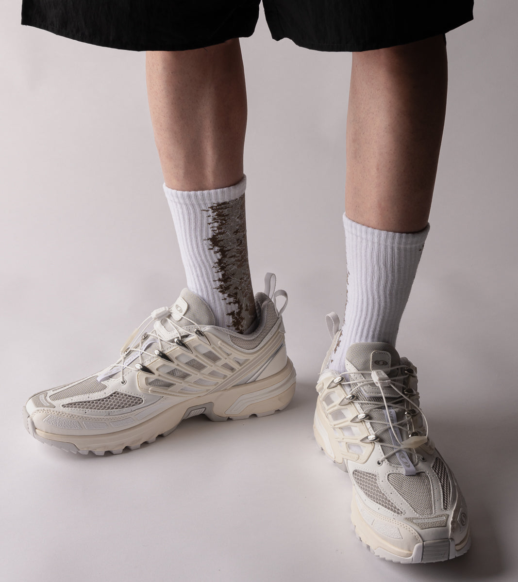 LANDING Midcalf socks -Gradient Sand