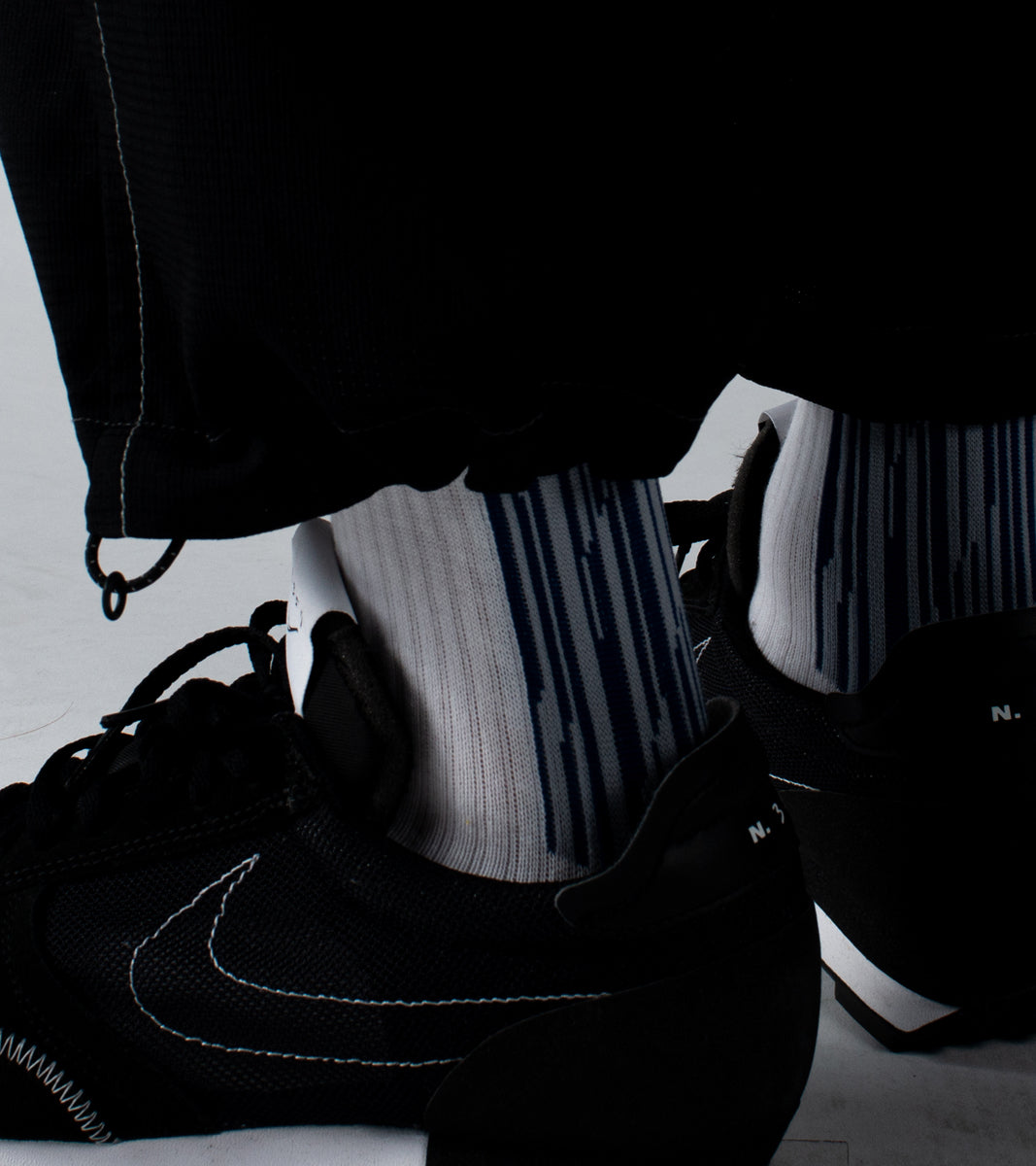 LANDING R Midcalf socks -City Blue
