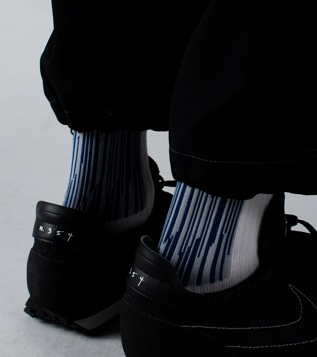 LANDING R Midcalf socks -City Blue