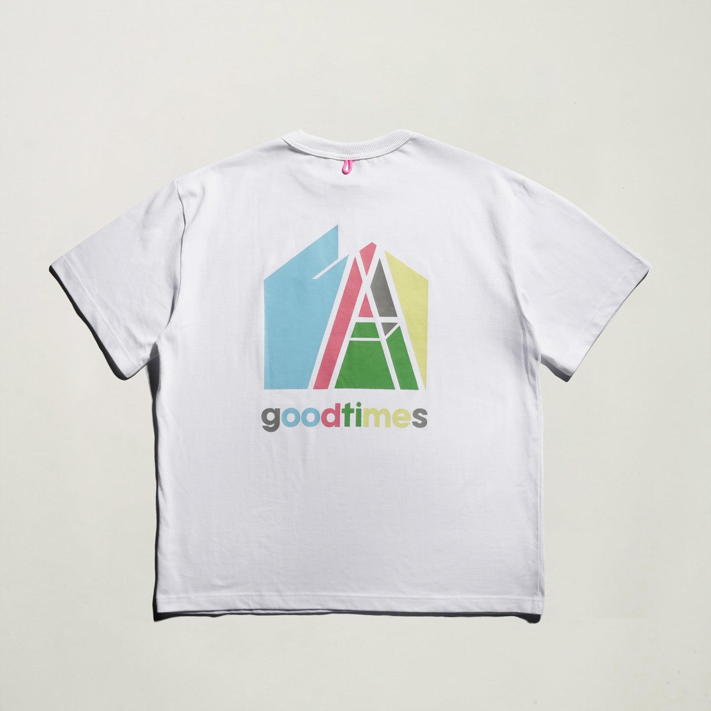 AGAINST X GOODTIMES ALL LOGO TEE WHITE