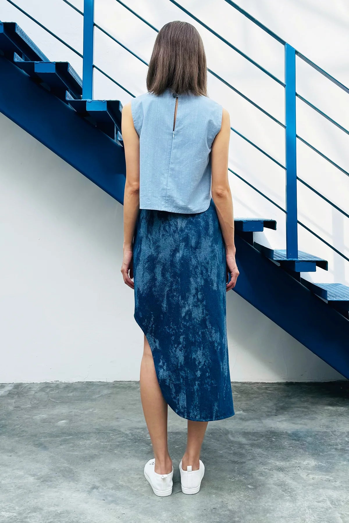 LUNAR 2024 SK02 || ASYMMETRICAL SKIRT