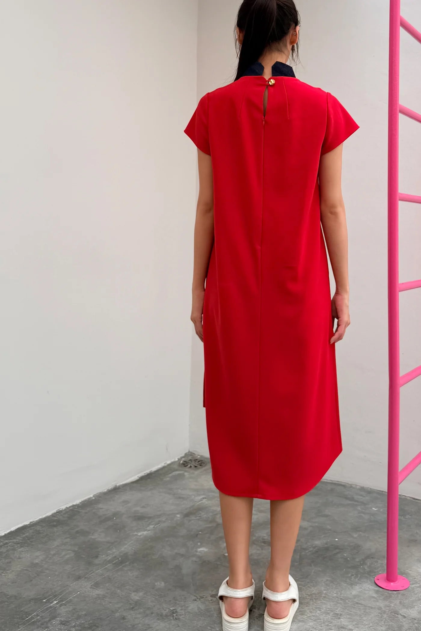 LUNAR 2026 DD03B || KANPAI MIDI DRESS - BEV C multi label store