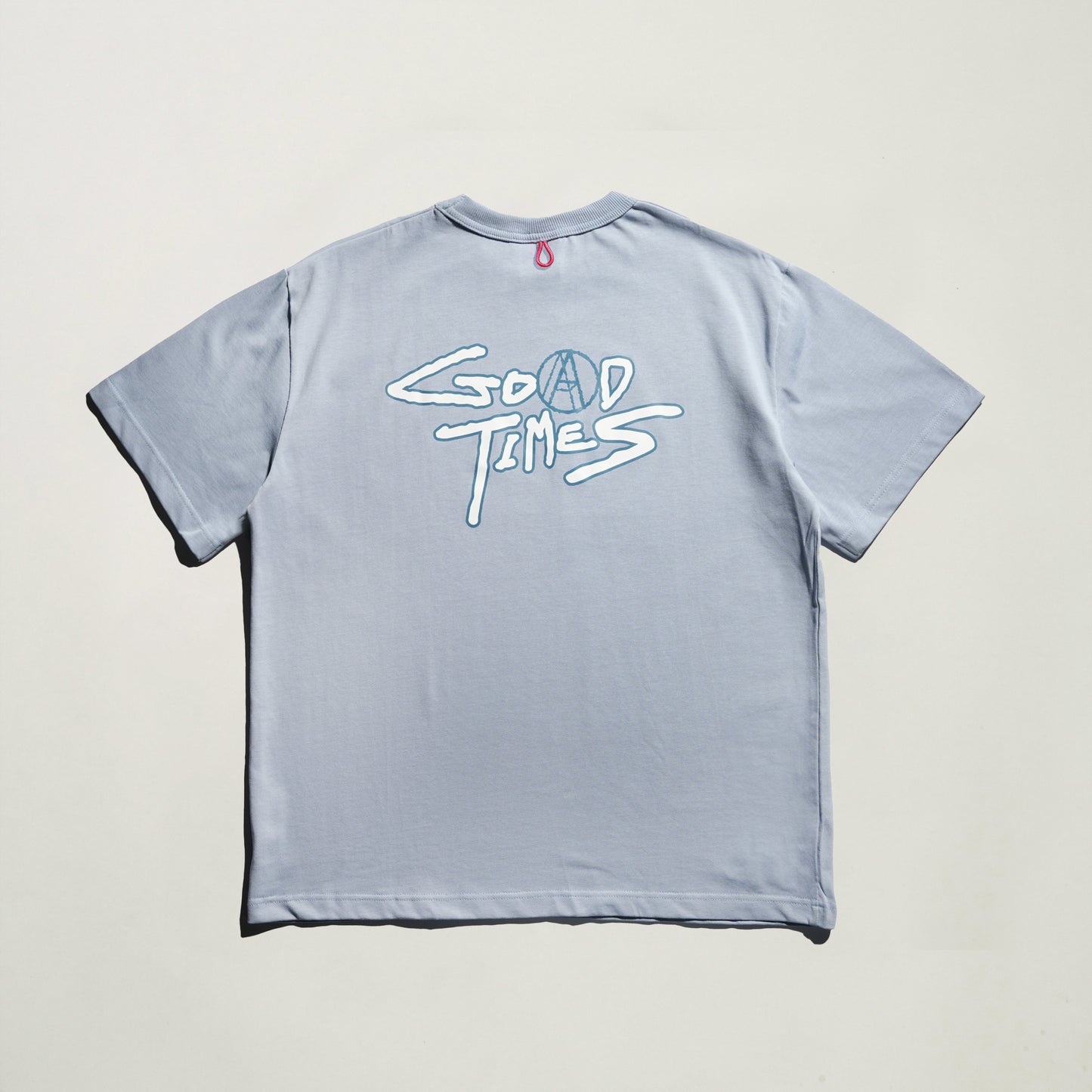 AGAINST X GOODTIMES MASCOT TEE BLUE