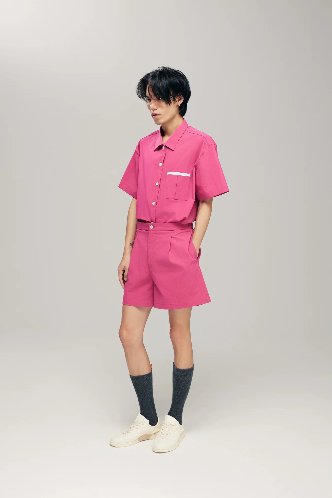 ORIME BOXER SHORTS IN DRAGONFRUIT