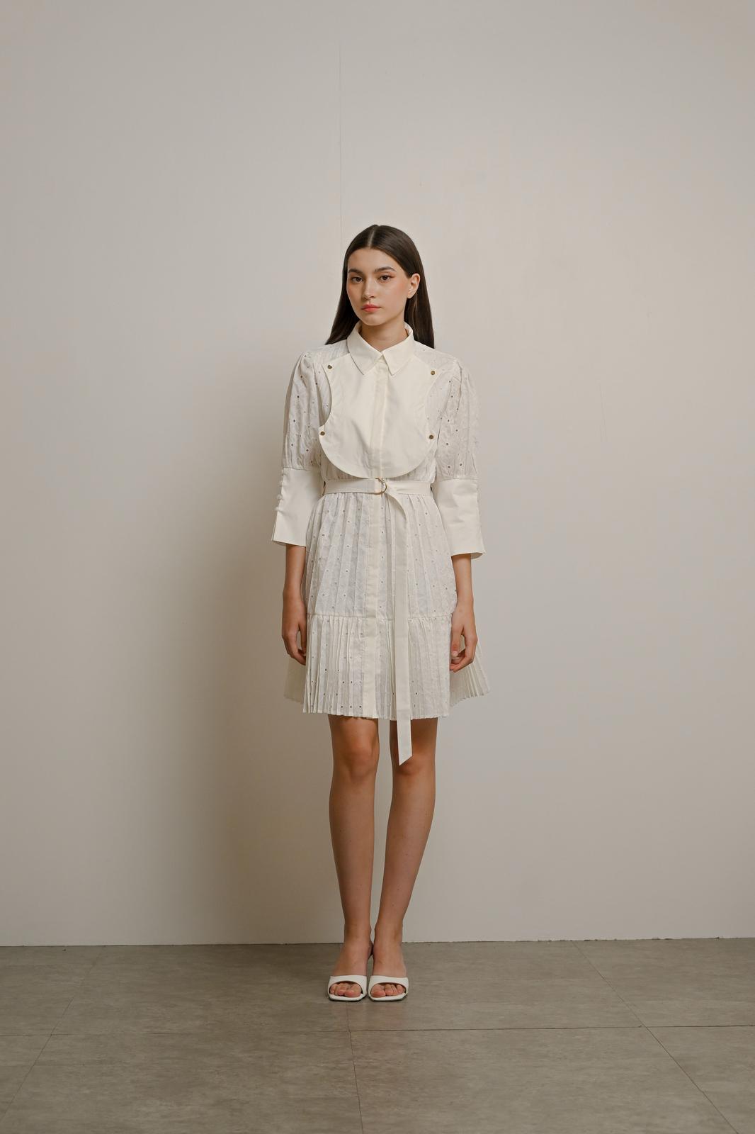 ELLA DRESS IN IVORY