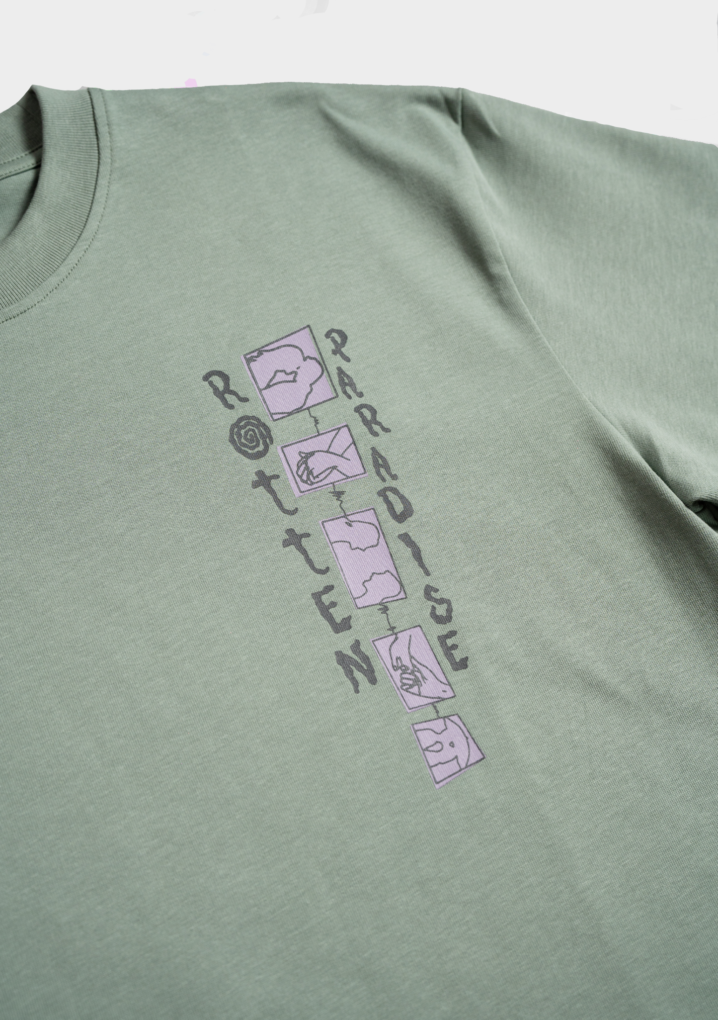 Sunny Beach Tee Green