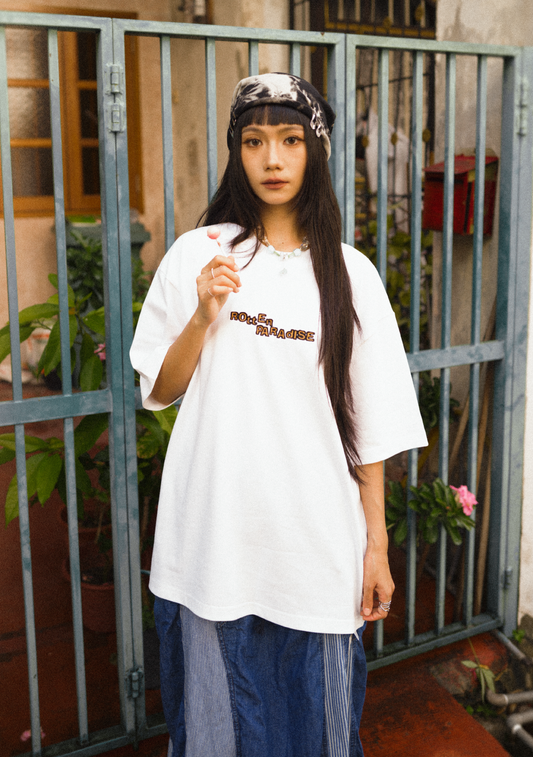 Working Brain Tee White