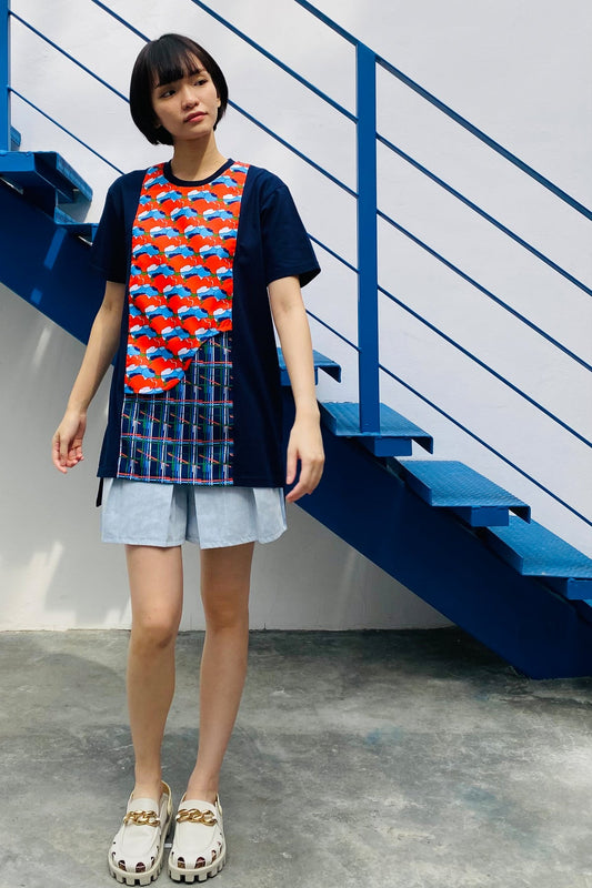 S07 UNISEX TEE || ORANGE TOMATO
