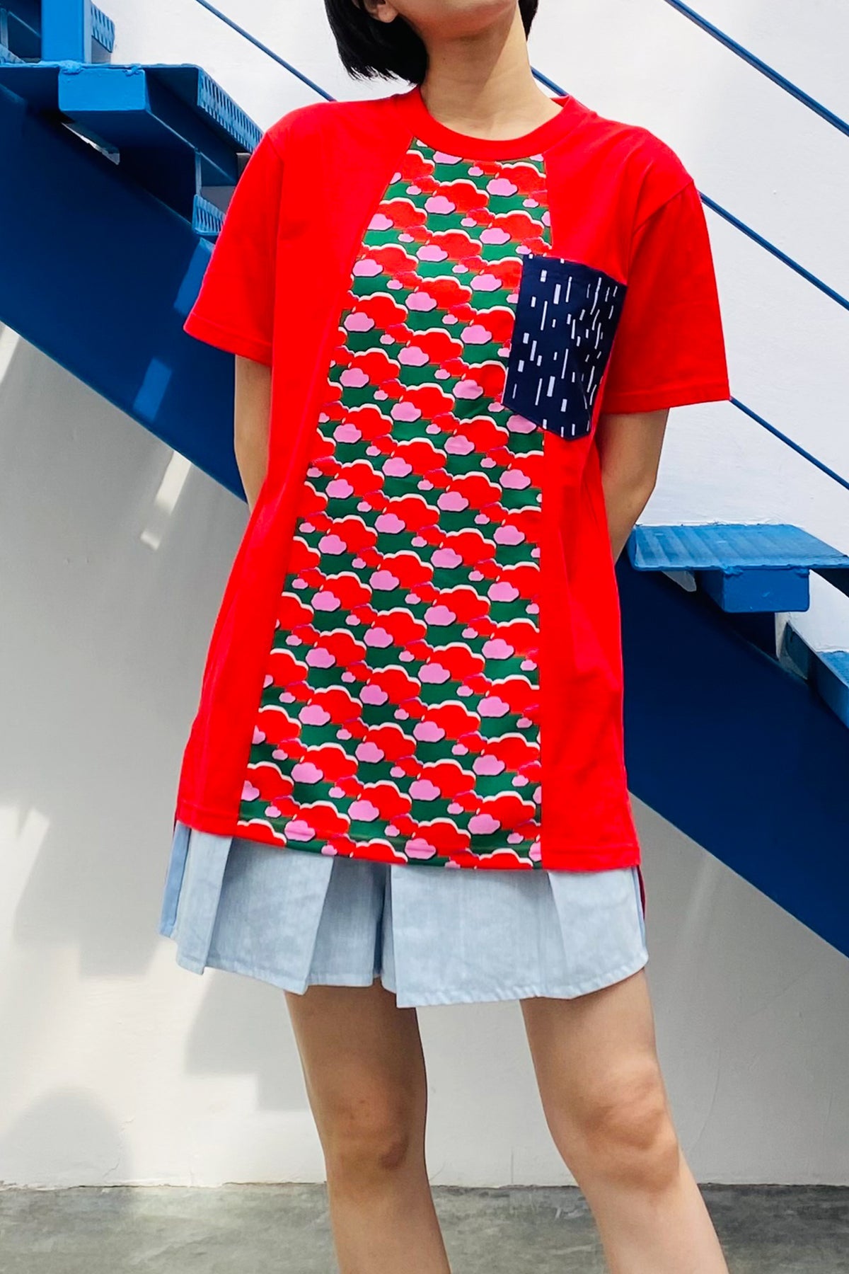 S07 UNISEX TEE || RED BROCCOLI