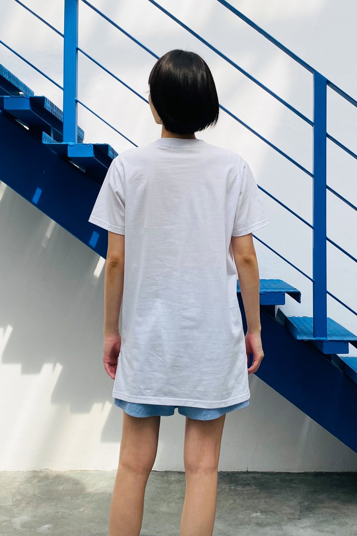 S07 UNISEX TEE || SKYBLUE LEEK