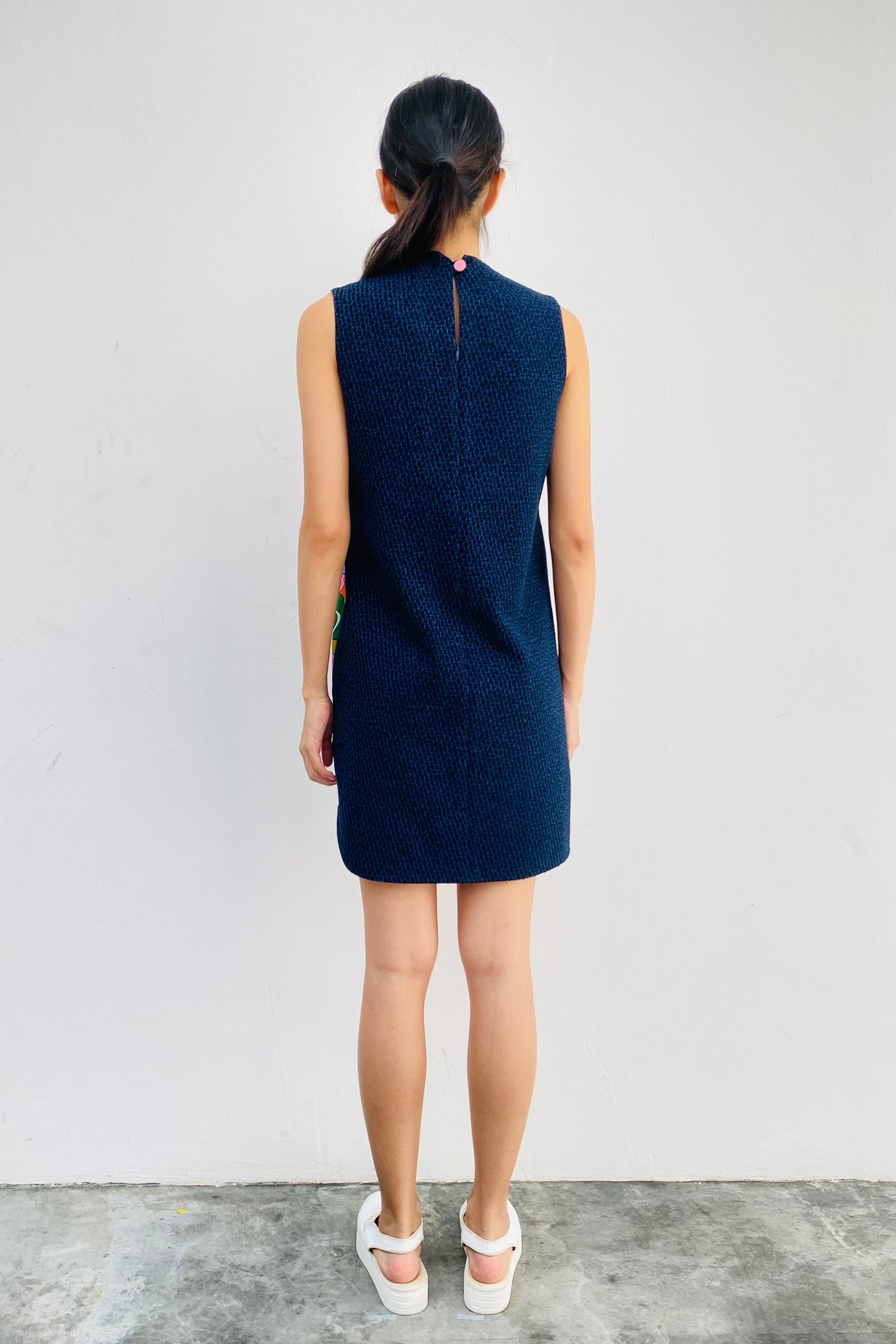 S18 DD05B || GREEN TOMATO MINI DRESS