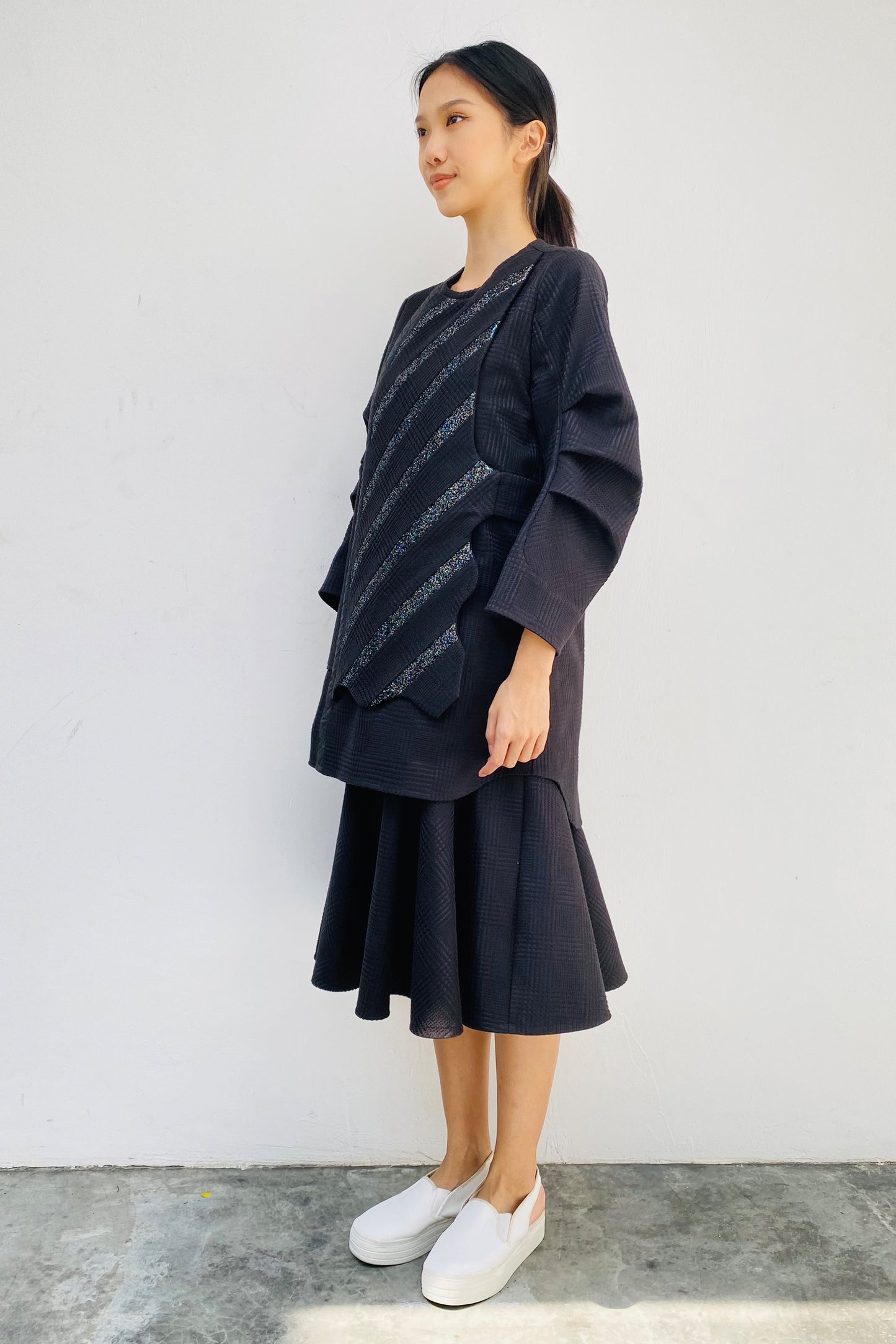 S18 DD09 || NO-NO MIDI DRESS