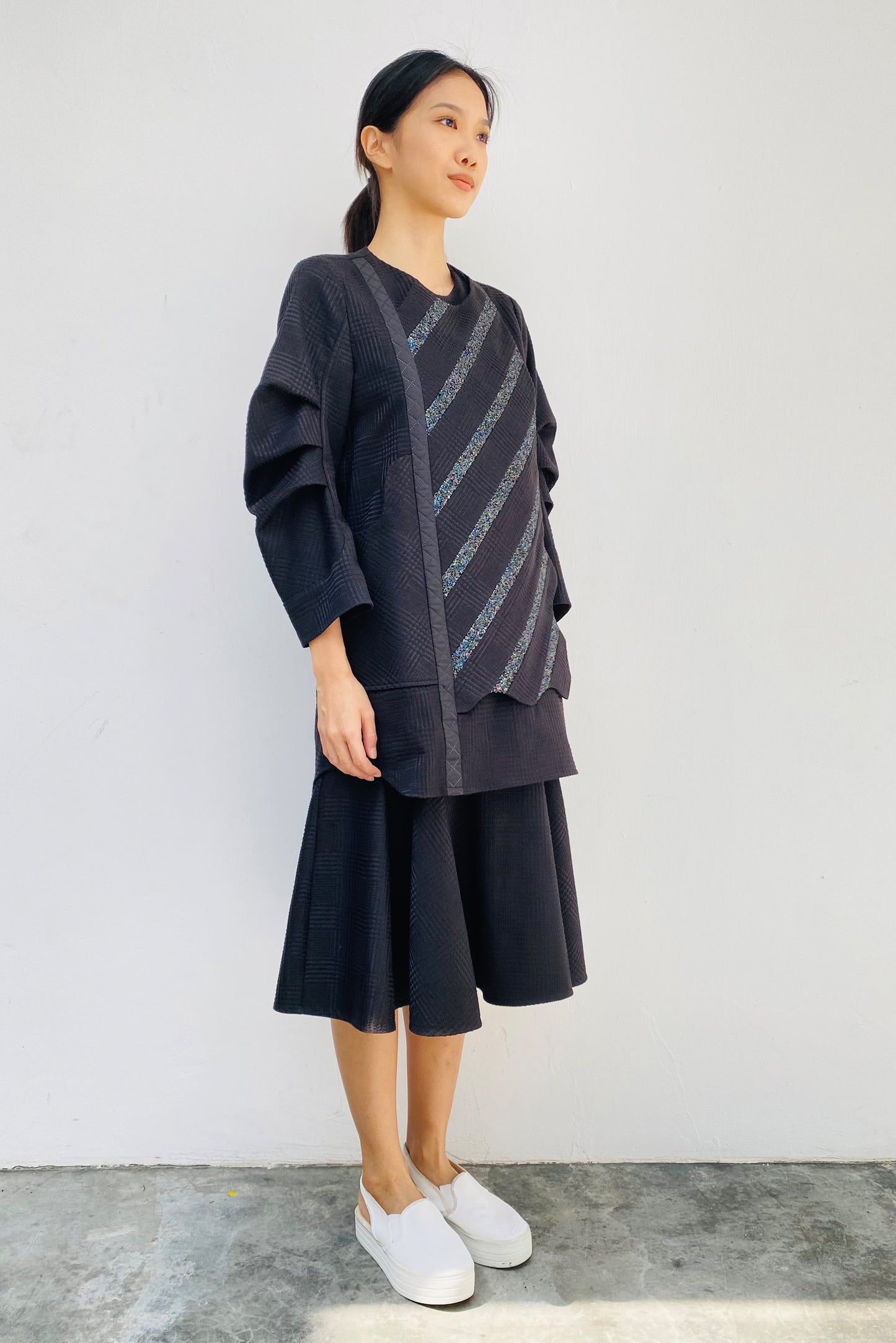 S18 DD09 || NO-NO MIDI DRESS