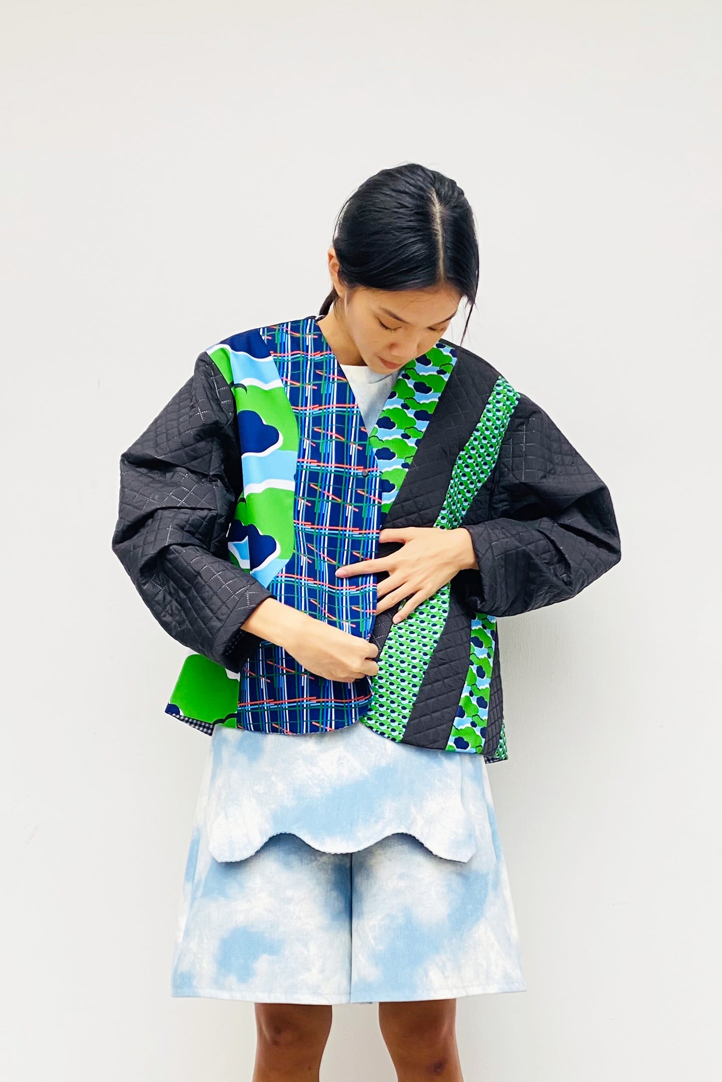 S18 JK02 || MIXED BROCCOLI JACKET
