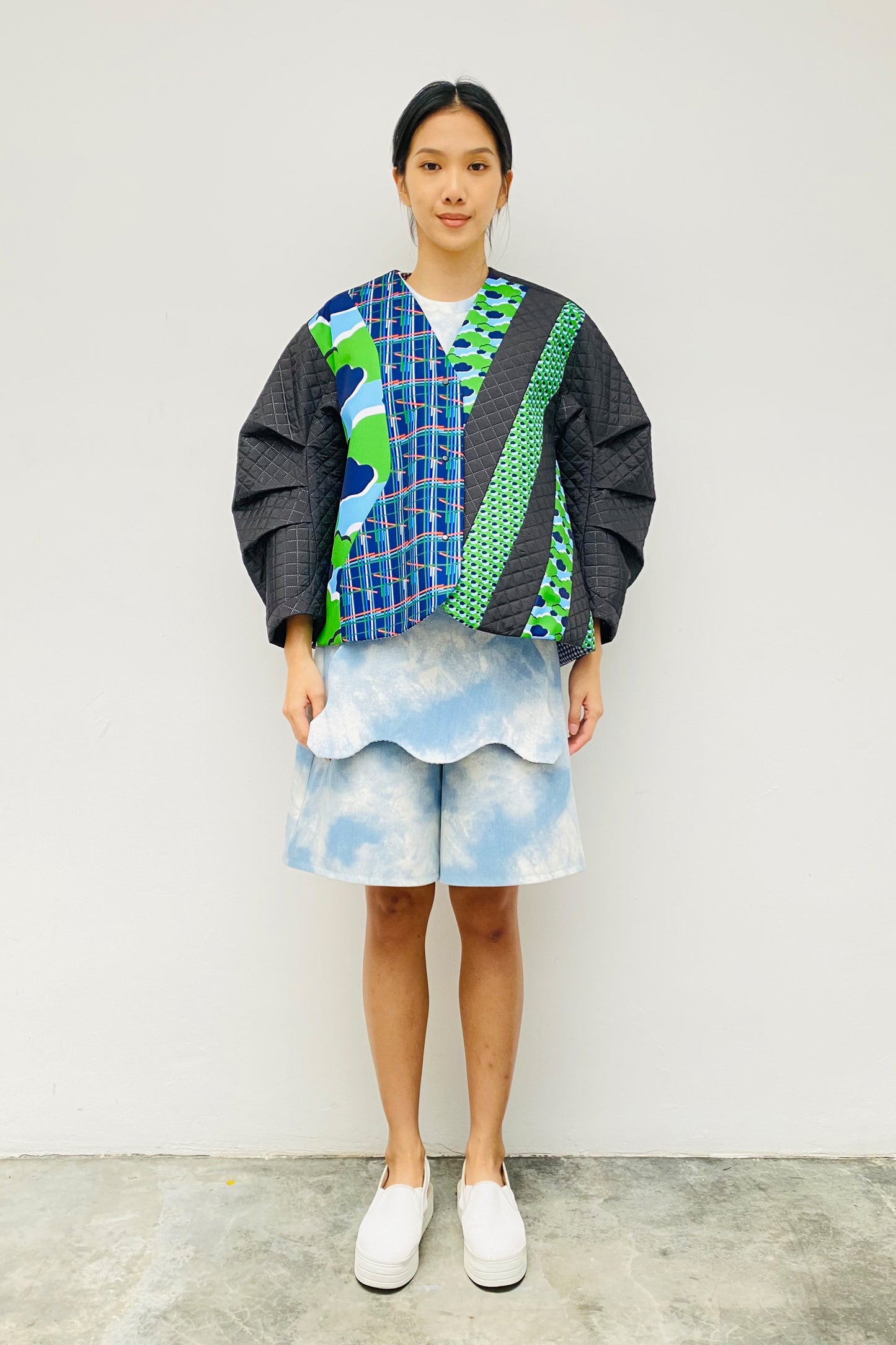 S18 JK02 || MIXED BROCCOLI JACKET
