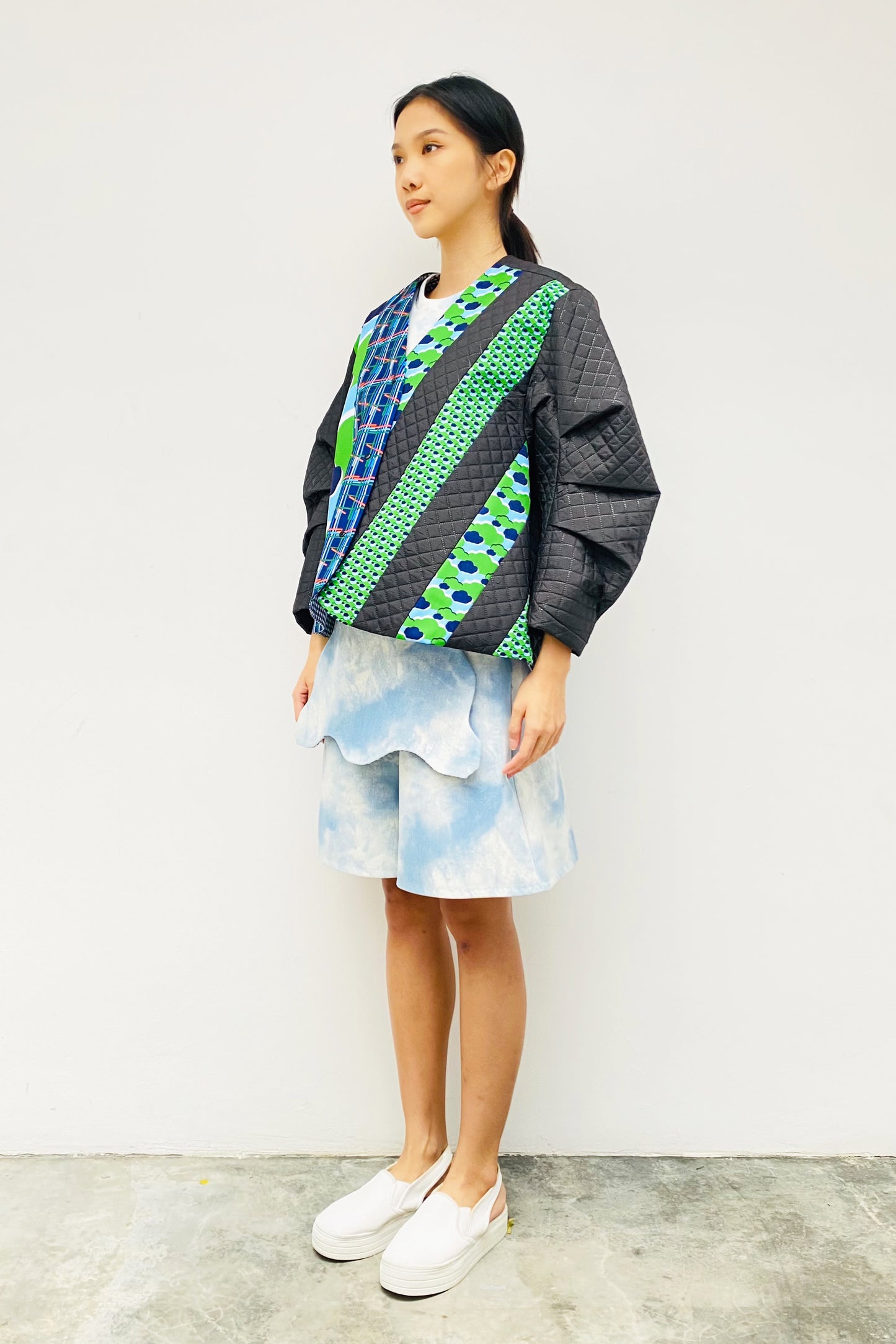 S18 JK02 || MIXED BROCCOLI JACKET