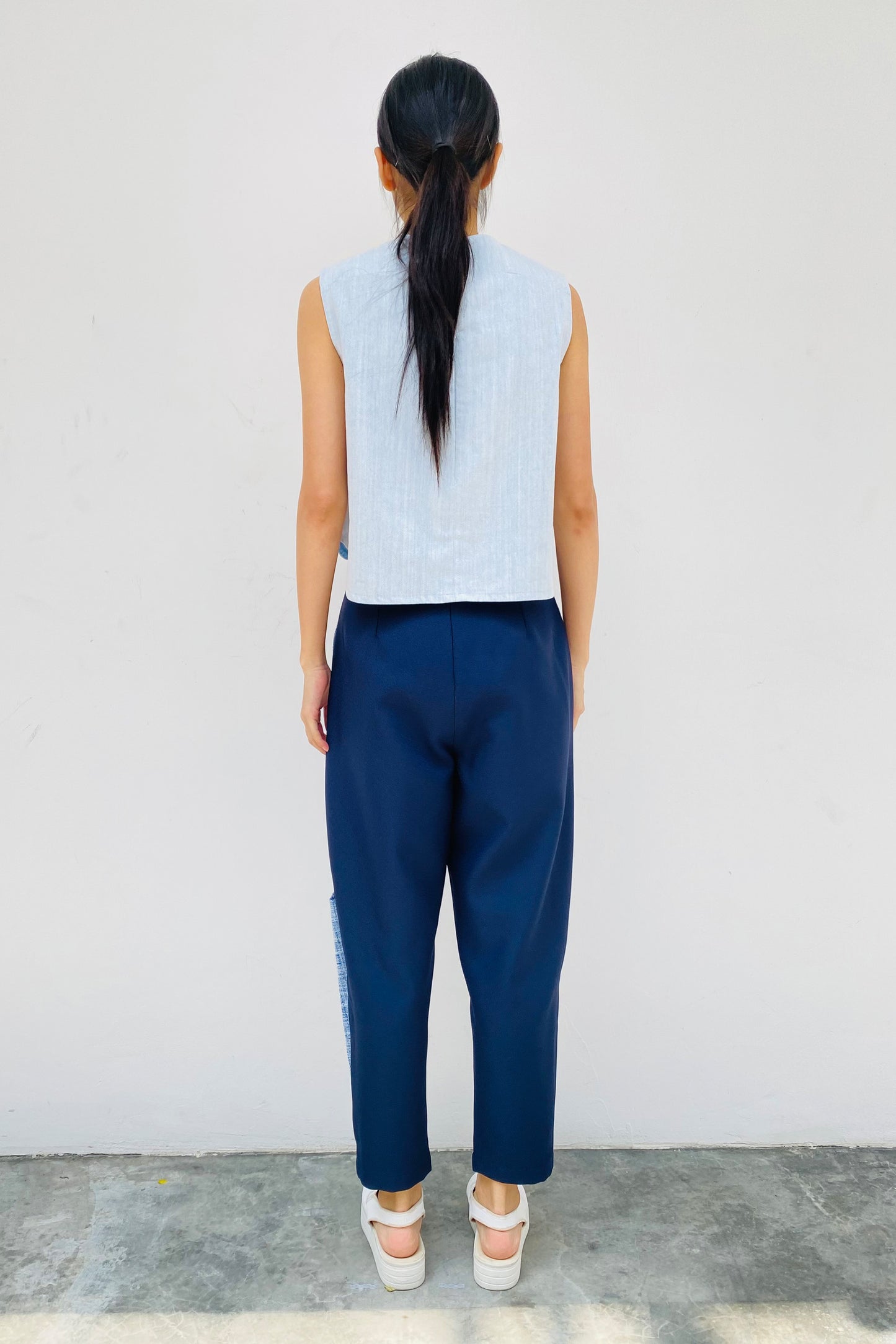 S18 LP06 || SKY JUICE CARROT TROUSERS
