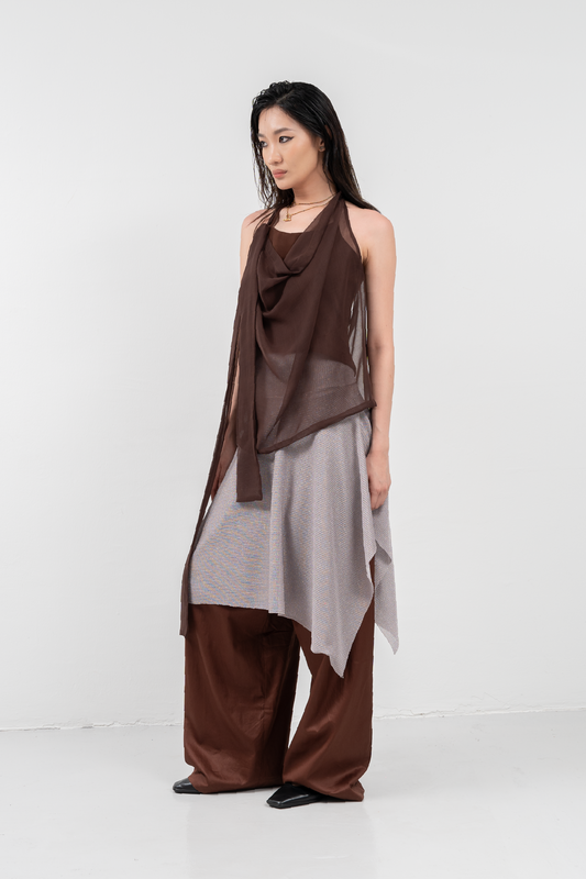 Chocolate Draped Top