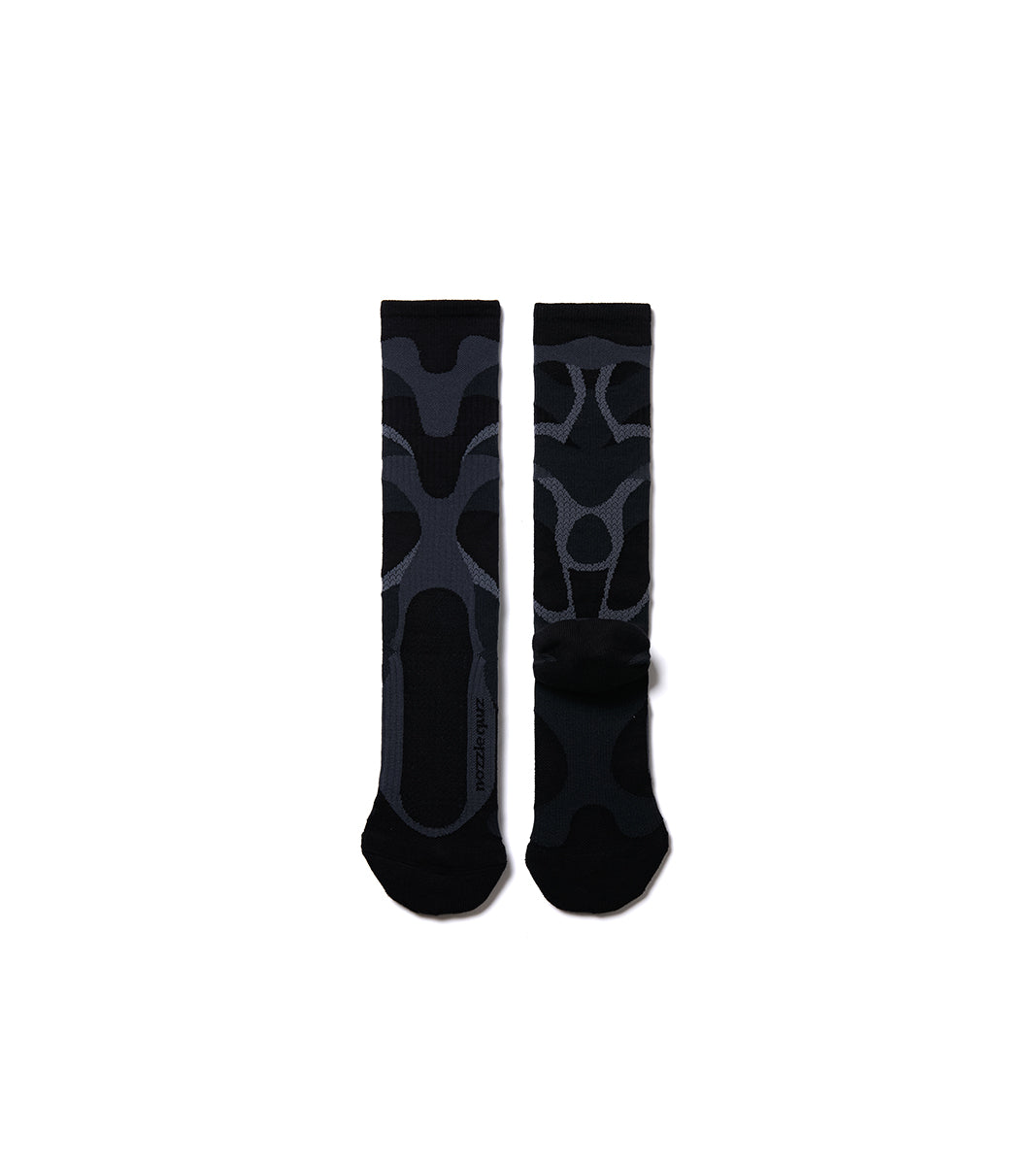 Cage overcalf socks - Wild Black