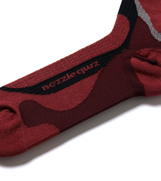 Cage overcalf socks - Wild Fire