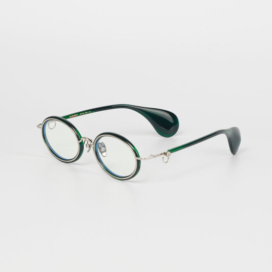 PU Glasses (Green) motoguo x SOFT PEOPLE AREA