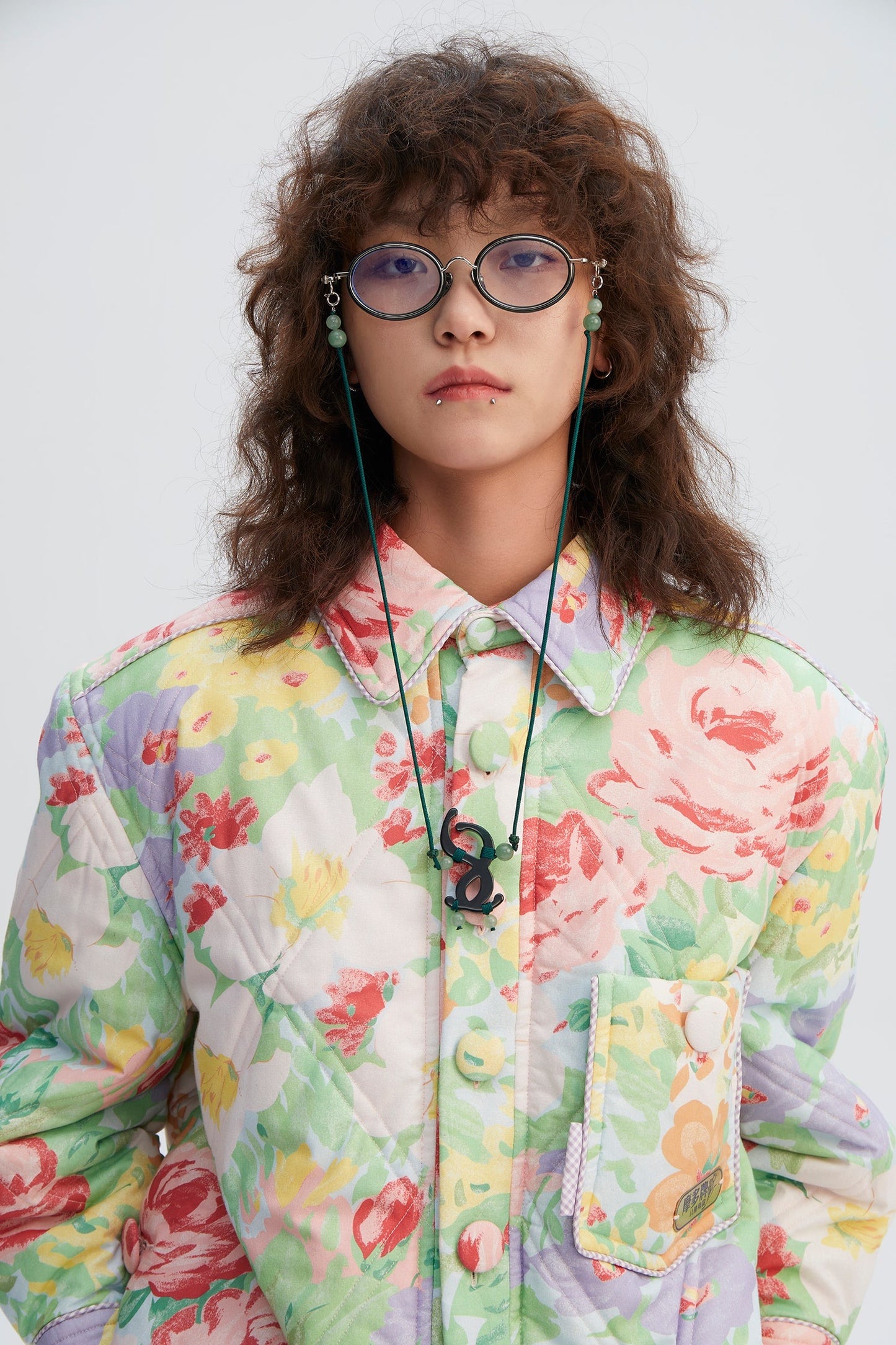PU Glasses (Green) motoguo x SOFT PEOPLE AREA