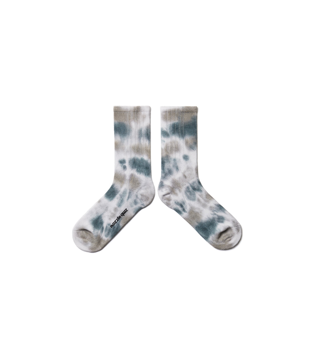 Spray Dye Crew Casual Socks - Drip Navy