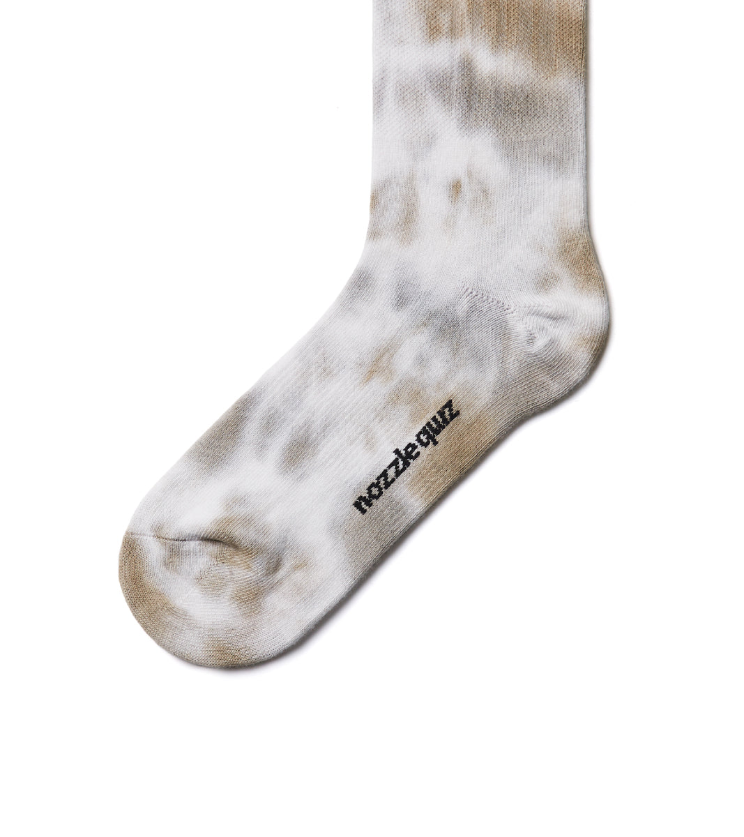 Spray Dye Crew Casual Socks - Drip Sand
