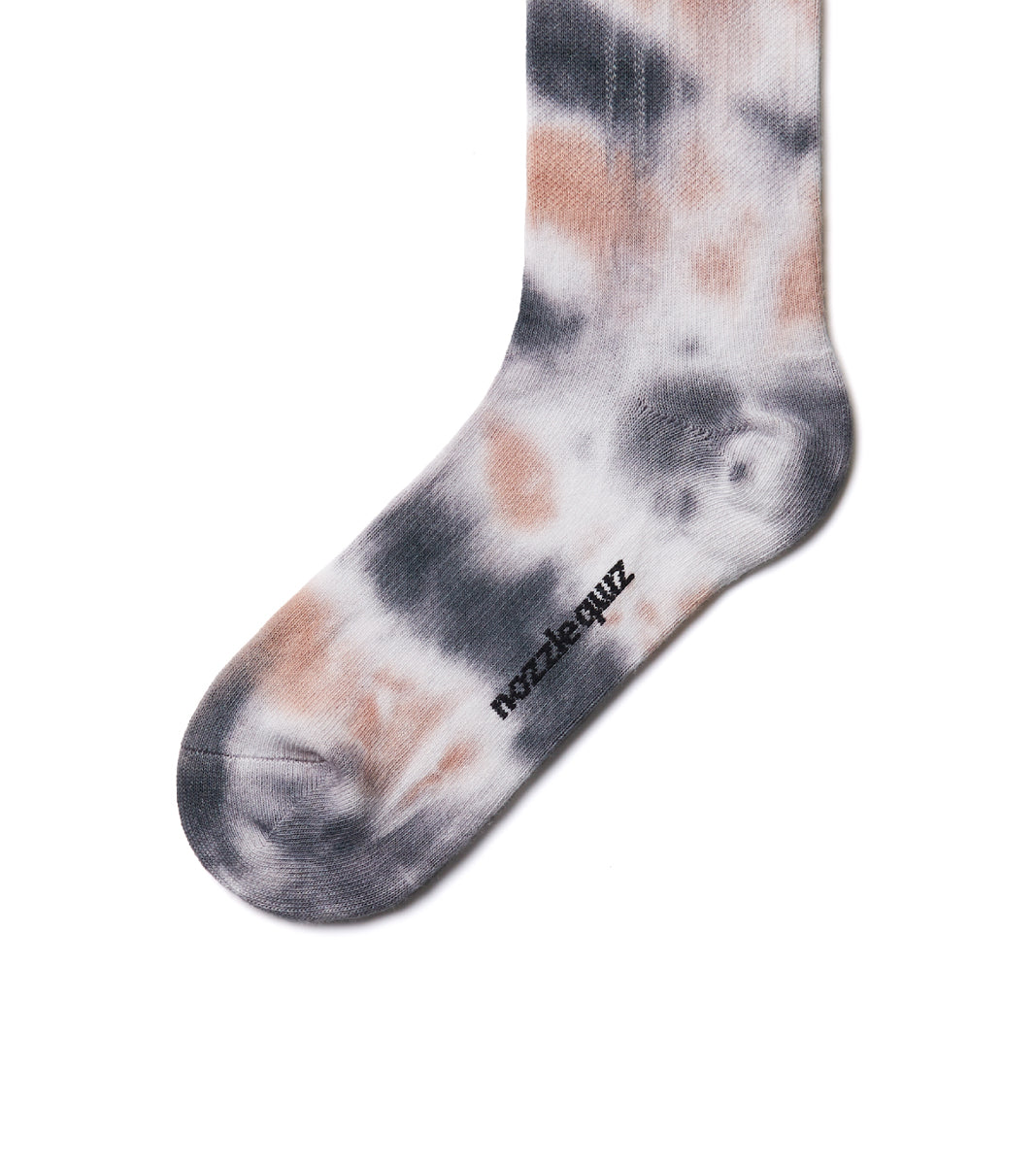 Spray Dye Crew Casual Socks - Drip Black