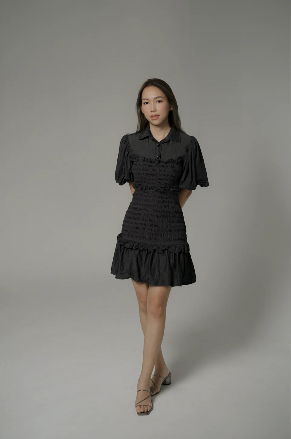 TALIAH DRESS IN NAVY