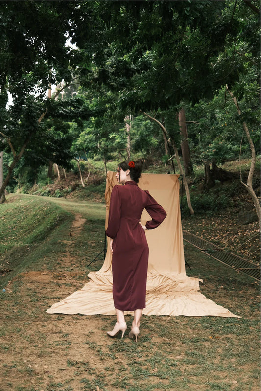 MAWI DRESS MULBERRY