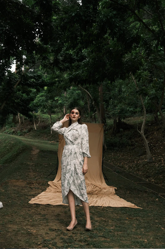 MAWI DRESS GREEN