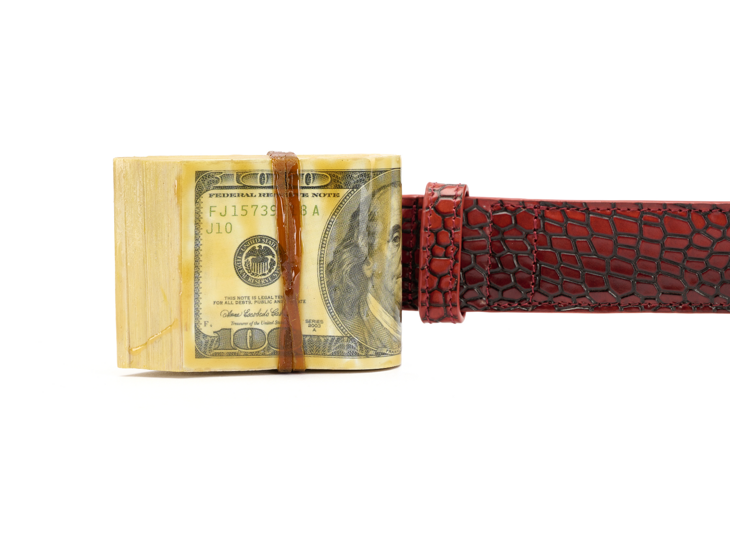 Windfall Belt (Ruby Red)