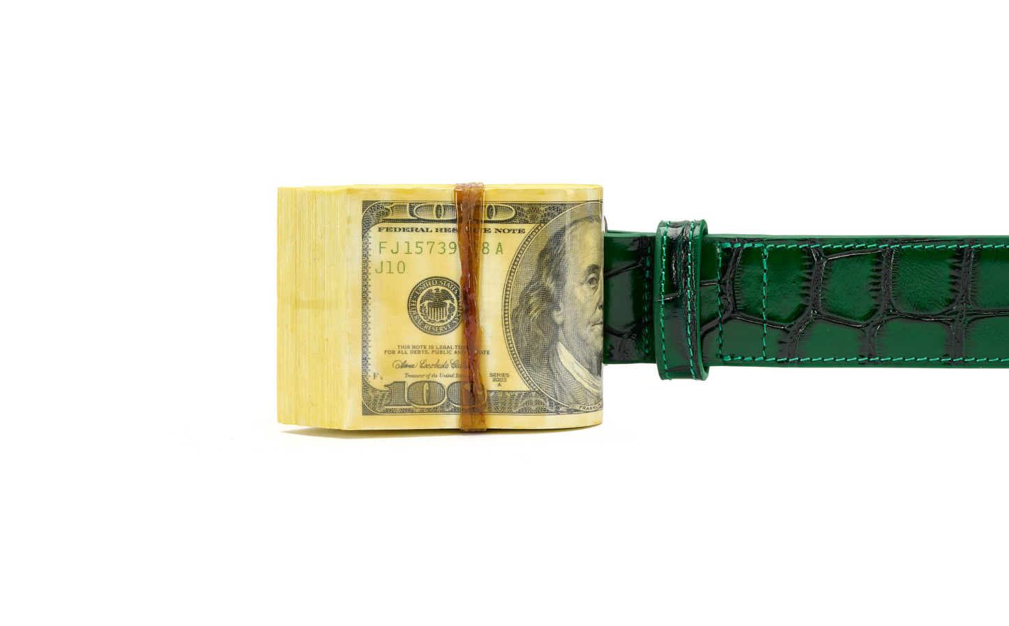 Windfall Belt (Emerald Green)