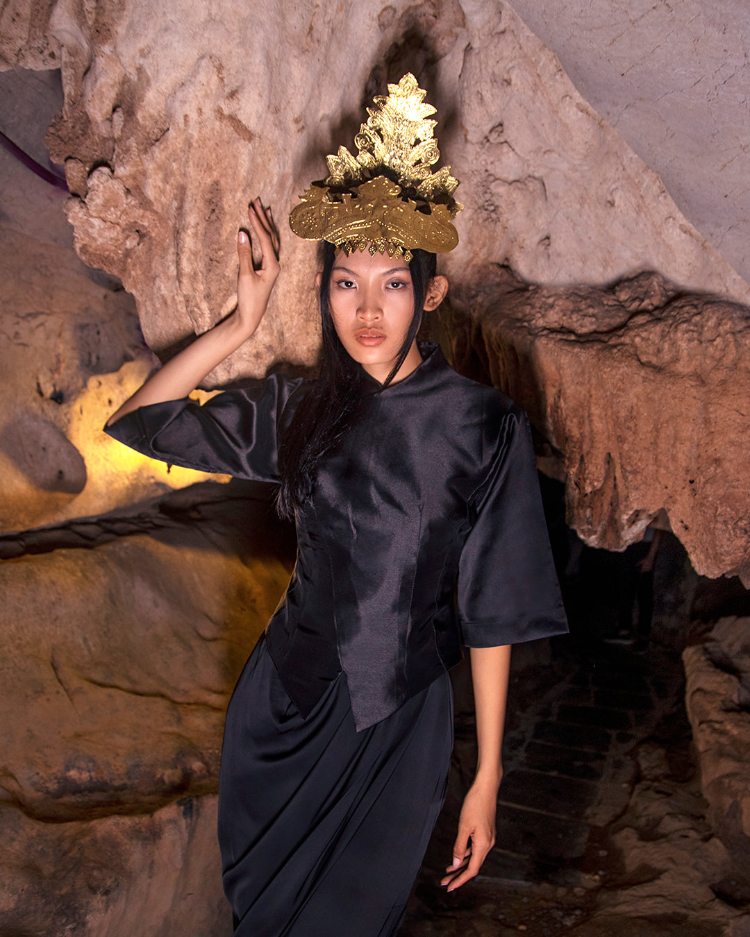 Baju Kebaya Keris (Black)