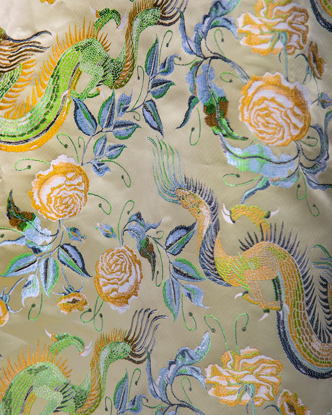 Qipao Oversaiz (Sage Dragon)