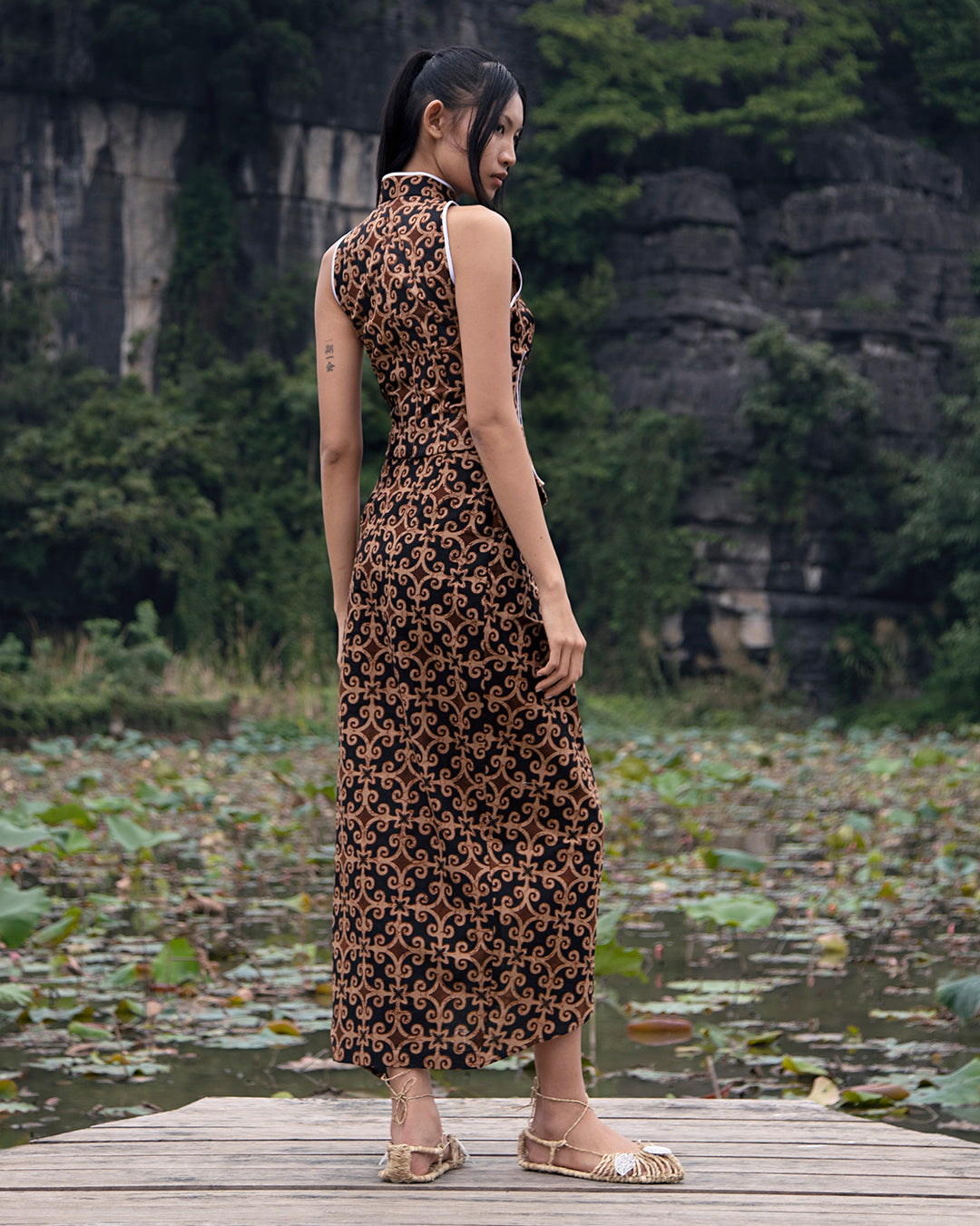 Qipao Kekang Korset (Batik)