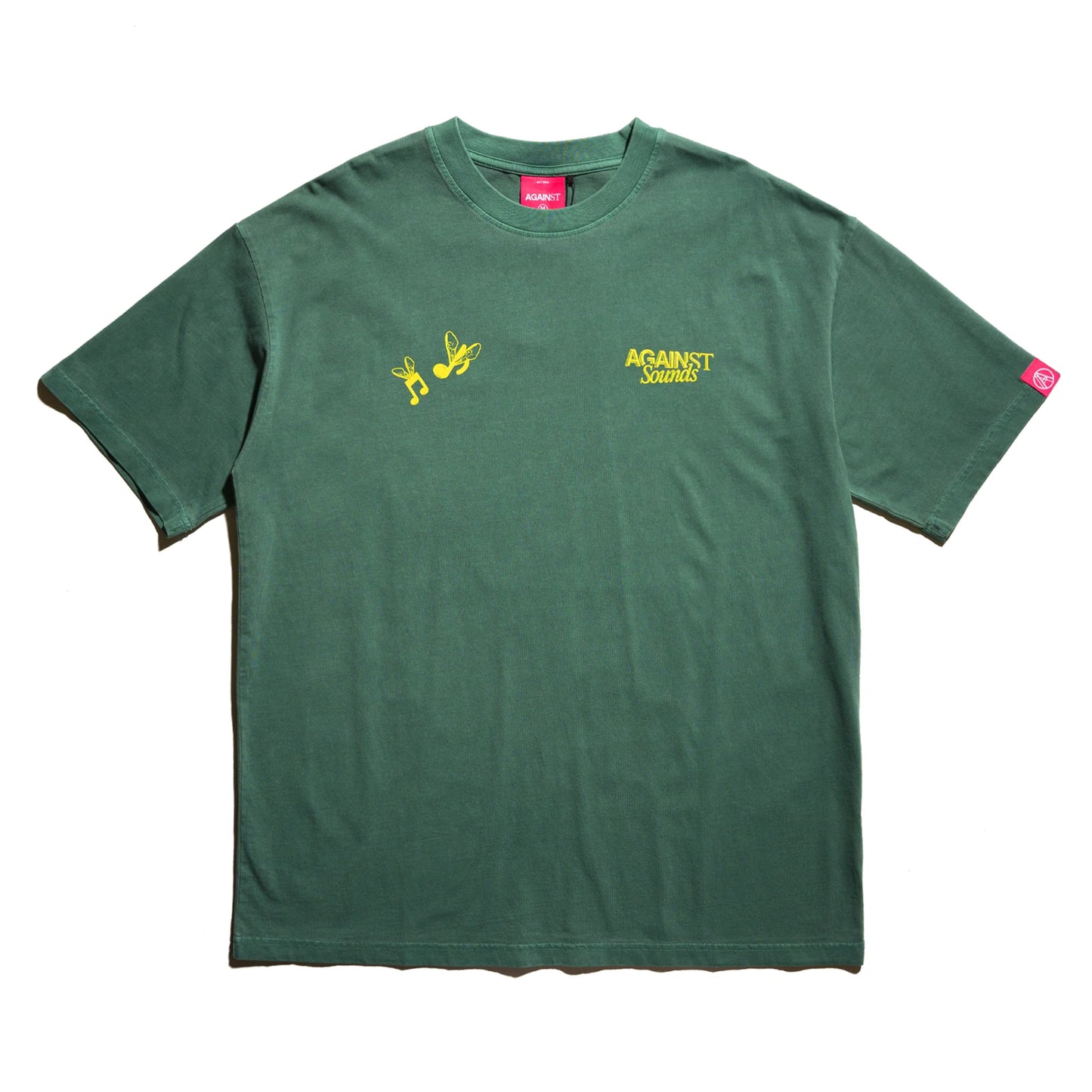 SOUND SYSTEM TEE WASHED - GREEN